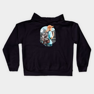 the beautiful outdoors Kids Hoodie